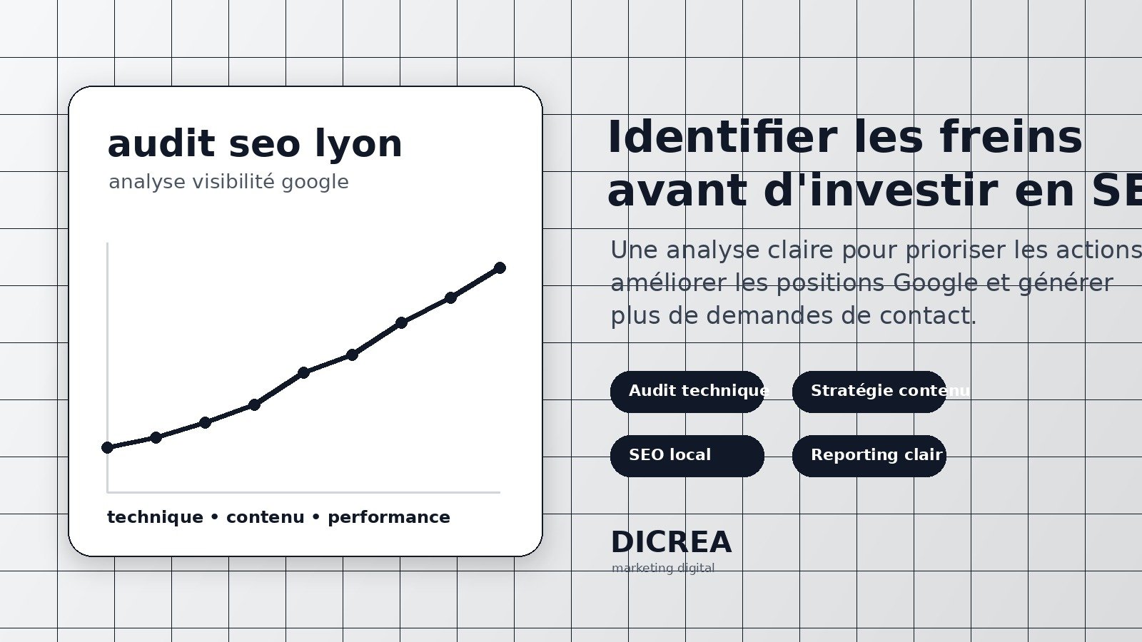 audit SEO Lyon pour améliorer la visibilité Google avec DICREA