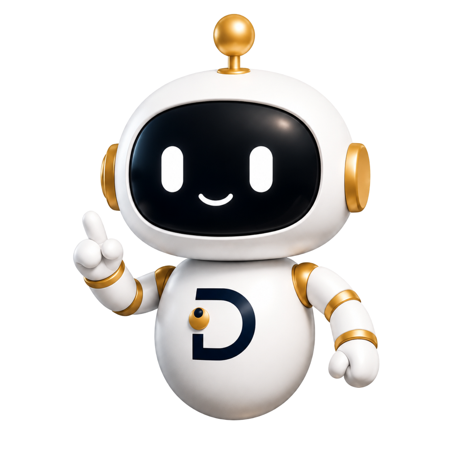 DICO, mascotte IA de DICREA pour le webdesign Lyon UX SEO et IA GEO