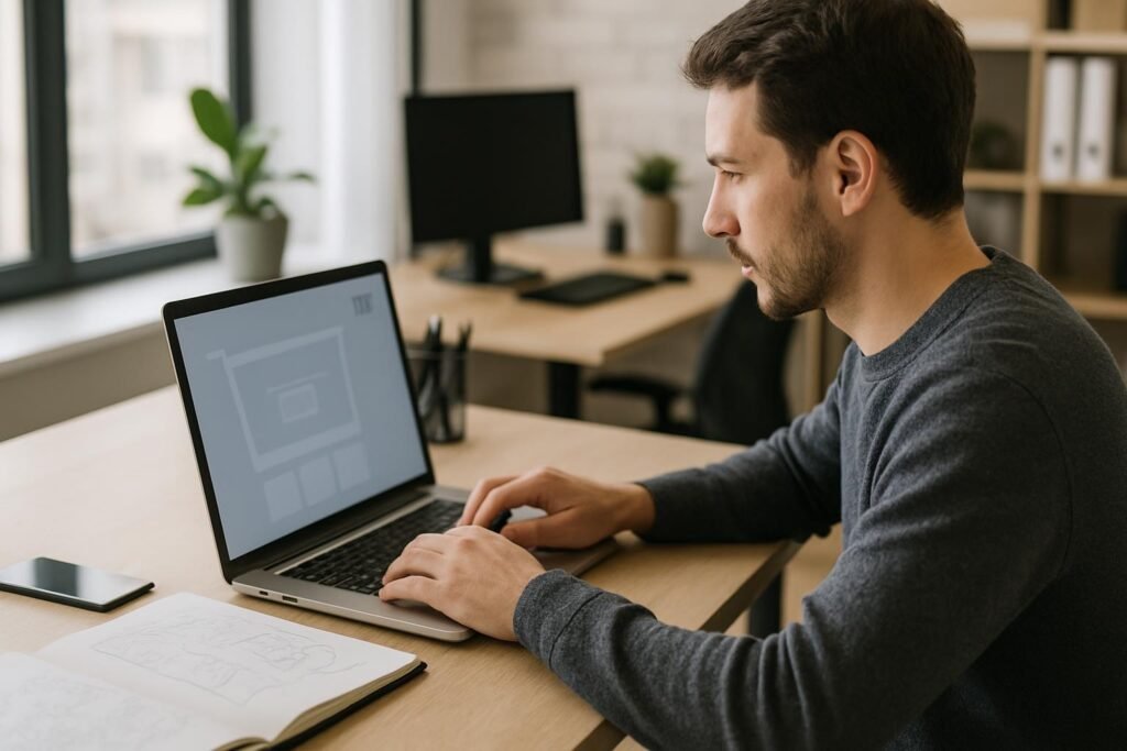 Création de site e-commerce pour particulier