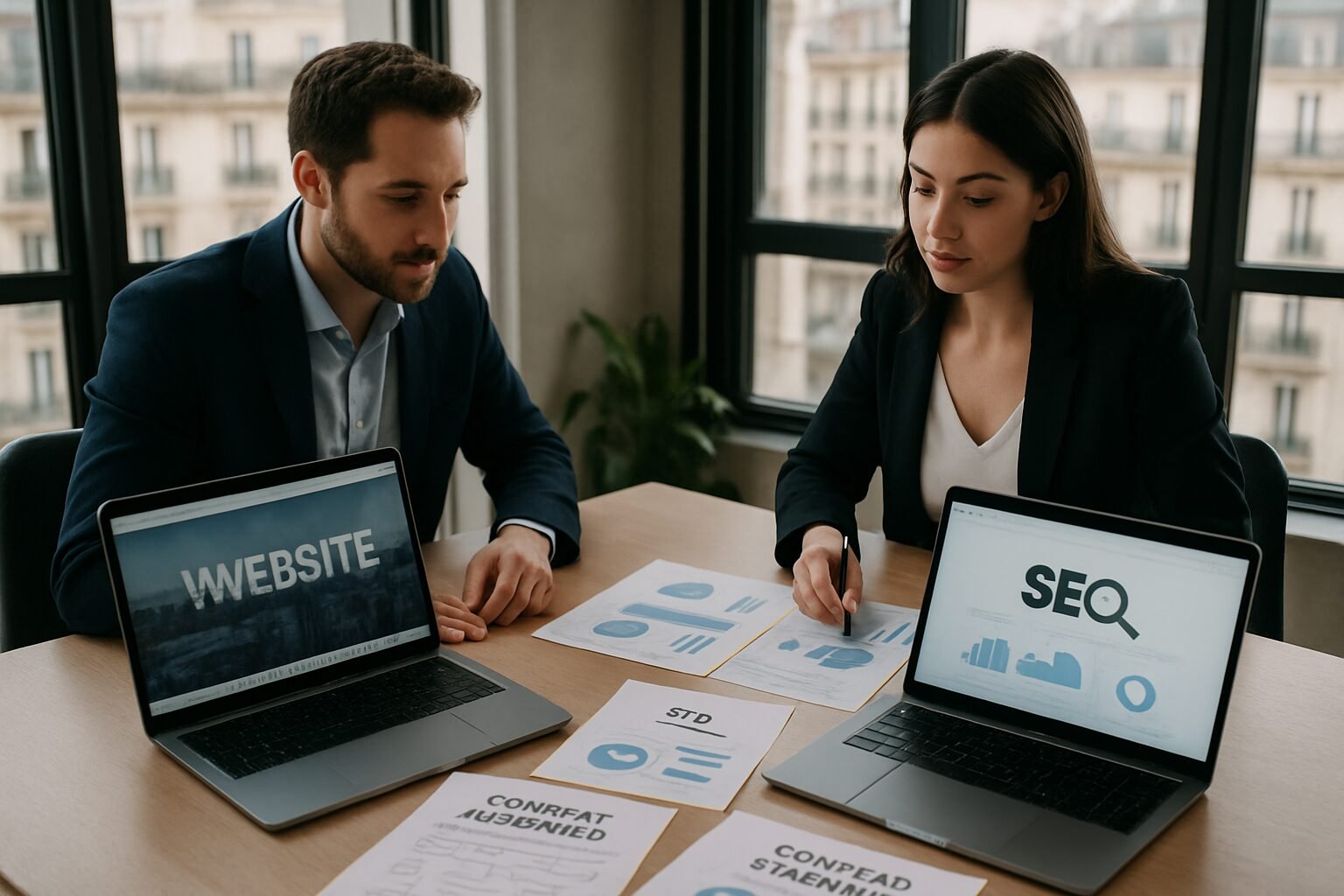 Optimisation SEO locale pour un site internet à Paris