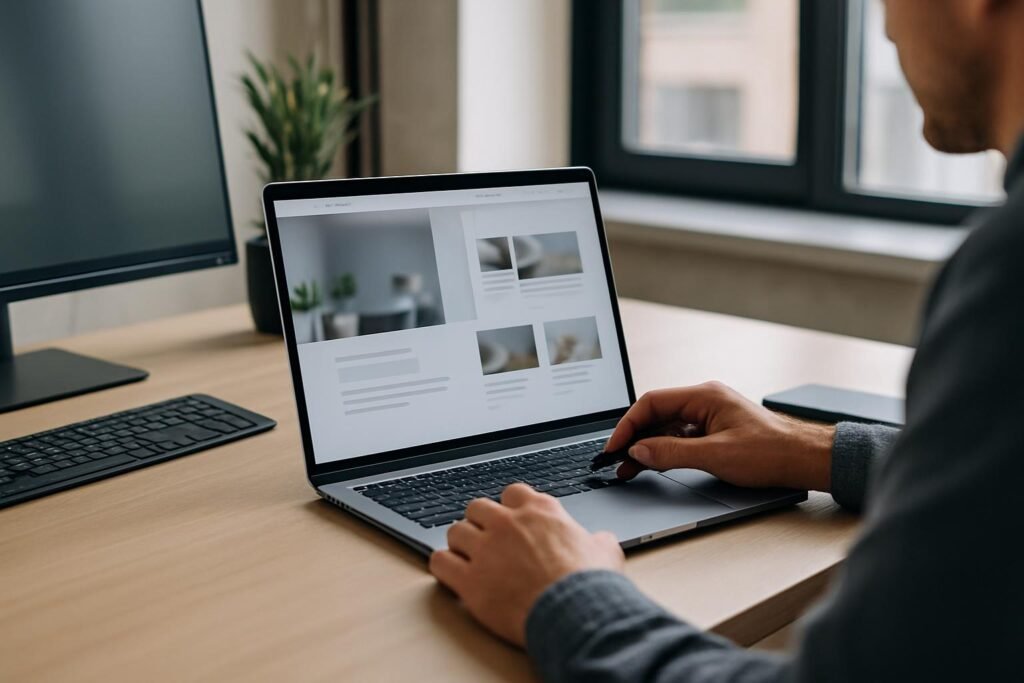 Création de site vitrine sur mesure